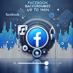 Facebook - Background Music up to 1min