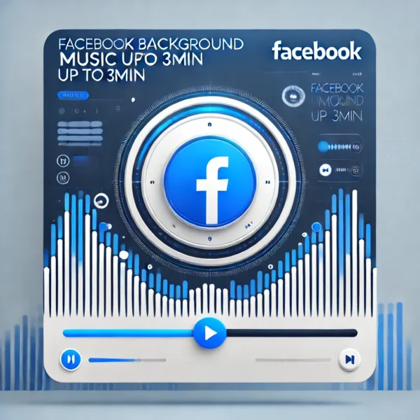Facebook - Background Music up to 3min