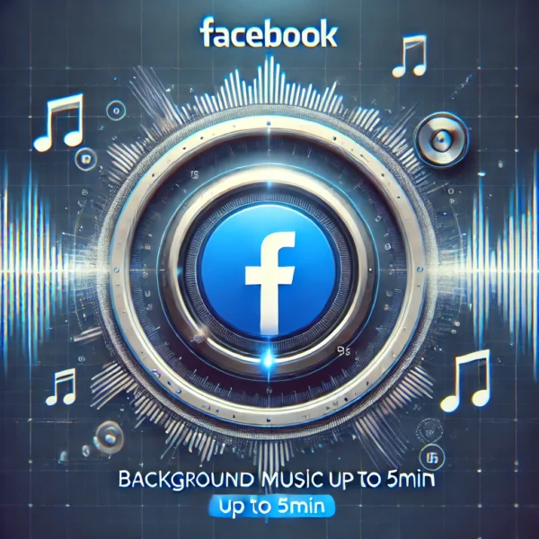 Facebook - Background Music up to 5min