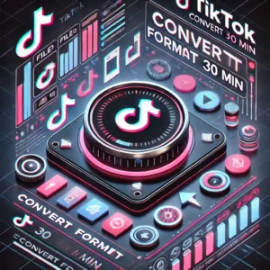 TikTok - Convert-Format 30min