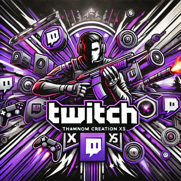 Twitch - Thumbnail Creation x5