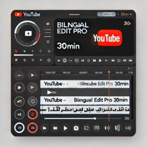 Youtube - Bilingual Edit Pro 30min