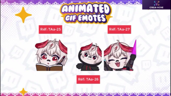 Twitch - Emotes animés x3 – Image 6