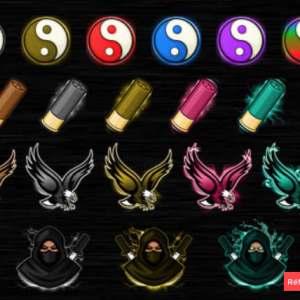 Twitch - Emotes ou Badges statiques x2
