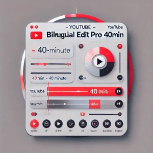 Youtube - Bilingual Edit Pro 40min